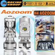 Aozoom H4 Mini Bi-Led Headlight, Projector 75W Installed Like Zinc, With Anti-Glare Light Cut -