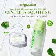 Glad2Glow Centella Allantoin Soothing Moisturizer Repairing Barrier Oil-Control Hydrating Gel Cream 