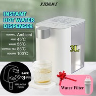 3 pin plug 即热式饮水机 XIAOMI 3L Instant Hot Water Dispenser Home Desktop Water Dispenser Mini Portable T