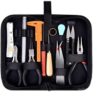 Three tools/ Measuring tape19Black Mini Pliers Set for Jewelry Beading Needle and Repair Making Oxfo