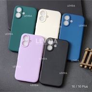 Iphone 16 Iphone 16 Plus Iphone 16 Pro Iphone 16 Pro Max Softcase Macaron Square / Case Square Edge 