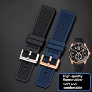 Adapt to Cartier Cartier Cartier WSCA0006 London Tank Series Fluoride Rubber Watch Strap