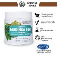 ORGANIC FIELDS Organic Moringa Leaf Powder 180gm | Superfood | Antioxidant | Immunity | Heart Health