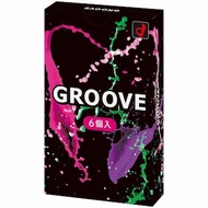 Okamoto 岡本 GROOVE 加潤貼身 6 片裝 乳膠安全套 6 pcs