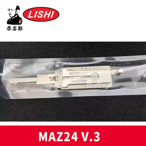MAZ24 MAZDA014 LISHI 2in1 For mazda Decoder tool Lishi pick tool Open door tool locksmiths tool Read