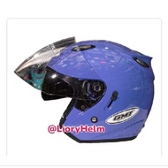 GMT HELMET HALF FACE DOUBLE VISOR HELMET MEN'S MOTORCYCLE HELMET Wanita SNI HELMET HELMET MEN'S HELM