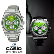 นาฬิกาข้อมือผู้ชาย EFB-730D-3AV สายสเตนเลส น้ำหนักเบา ดีไซน์สวย  มี 5 สี พร้อมส่ง