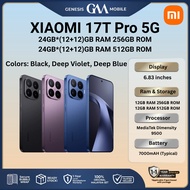 XIAOMI 17T Pro 5G [24GB*(12+12)GB RAM 256GB ROM] [24GB*(12+12)GB RAM 512GB ROM] [24GB*(12+12)GB RAM 