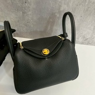 Hermes Mini Lindy 二代 黑金