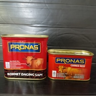 PRONAS Corned Beef 340g and 198g Corned Beef Halal
