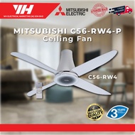 MITSUBISHI C56-RW4-P Ceiling Fan-White || Kipas