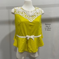 Belmont Top preloved Yellow Top