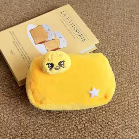In Stock Kpop Stray Kids skzoo Cute Plush Storage Bag Cosmetic Pouch Pen Bag Travel Accessories Fans