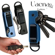 UAENAU Key Organizer, Minimalist Compact Key Holder, Holds 2-5 Keys Metal Keys Fob Outdoor