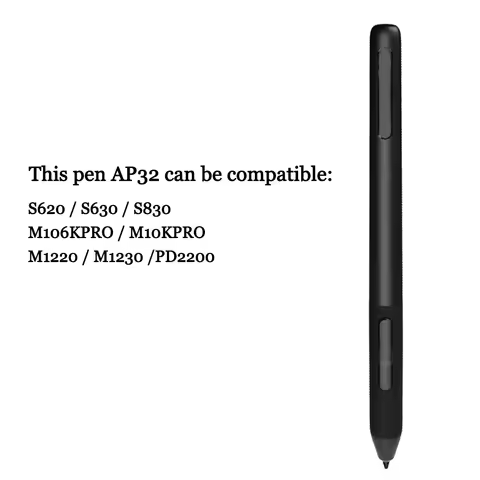 ArtPaint AP32, Pen AP50 Passive Stylus for GAOMON Graphics Tablet Display S620/S630/S830/M106KPRO/M1
