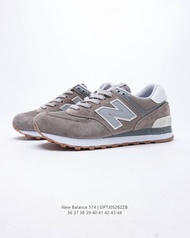 New Balance NB574 Series ENCAP ลดแรงกระแทกสีน้ำตาลสำหรับผู้หญิง/ผู้ชายรองเท้าวิ่งกีฬาย้อนยุคขนาด36-4