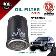 VIC C-313 OIL FILTER for Mitsubishi Montero Sport and Strada Triton 3.2L 4M41 Engine