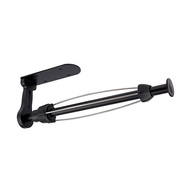 Tech-Paper Towel Holder Easy Tear Wall Mount Under Cabinet Aluminum Alloy Paper Roll Holder Adhesiv