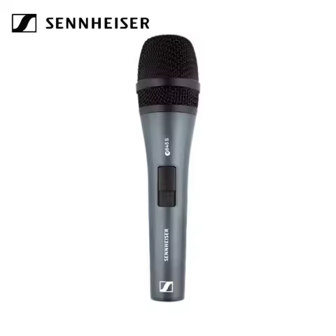 Sennheiser E845S Vocal Dynamic Microphon Wirele Handheld Professional Performanc Power Supply Noise 