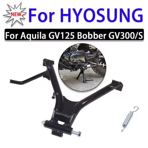Motorcycle For HYOSUNG Aquila GV300S GV125 GV300 GV 125 300 S 300S Middle Kickstand Center Stand Par