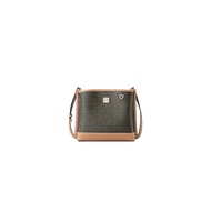 FION Monogram PVC with Leather Bucket Bag