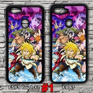 Oppo F9 A7 F5 F7 Case - Seven Deadly Sins Anime Case (F9 A7 F5 F5 Youth F7)