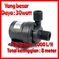 Submersible pump dc 12v 30watt 8meter submersible water pump aquarium pump