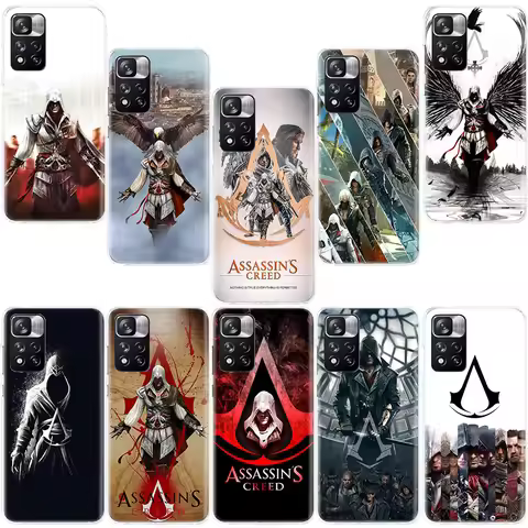 A-Assassins Game Creed Phone Case For Xiaomi Redmi Note 11 12 14 13 Pro Plus 5G 14S 4G 12S 10 10S 11