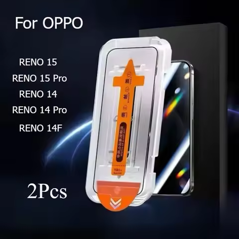 2Pcs Tempered Glass For OPPO RENO15 Pro RENO 14 15 Pro 14F Screen Protector Anti-Scratch Clear Prote