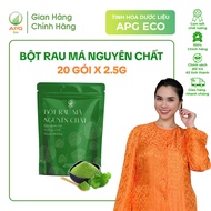 Bột Rau Má Nguyên Chất APG ECO Quy cách túi 2.5g x 20gói