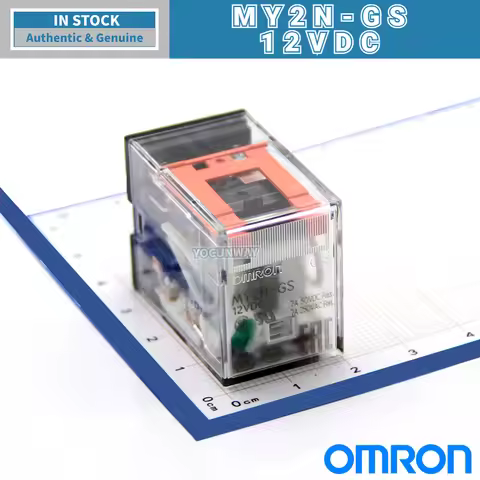 OMRON Miniature Power Relays MY2N-GS MY4N-GS Authentic Original Relay for AC/DC 12V 24V 48V 110V 220
