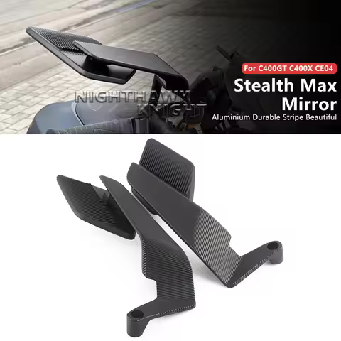 For BMW CE04 CE 04 C400GT C400X C 400 GT C 400X Motorcycle Accessories Stealth Max Rotatable Alumini