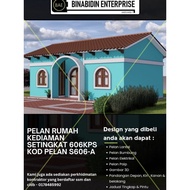 S606-A PELAN & 3D RUMAH SETINGKAT 2R2B 606kps