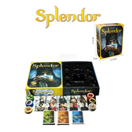 Splendor Board game เหรียญพลาสติก (ภาษาอังกฤษ) /cities of Splendor  เหรียญพลาสติก (ภาษาอังกฤษ) - บอร