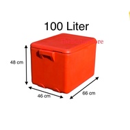 100Liter Heavy Duty Cooler box/Ice box/Ice bucket/Tong ais/Plastic Ice Tong(READY STOCK)