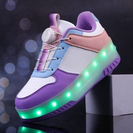 Kasut Heelys Kanak-kanak Lelaki Kasut Gelek Dewasa Heelys Kasut Terbang Empat Roda Kasut Gelek Empat