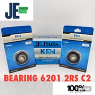 BEARING 6201 2RS (KEN) PCS/ LAHER 6201 2RS KEN