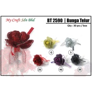 [Ready Stock] Bunga Telur | Egg Flower | Wedding Gift | Gift Kahwin | Bunga Pahar | 30 pcs/box | BT 