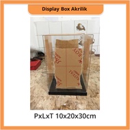 Acrylic Display Box LxWxH 10x20x30cm
