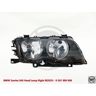 BMW 3series E46 Head Lamp Right BOSCH - 0 301 089 606