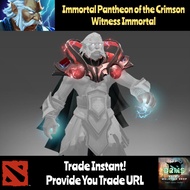 Dota2 Zues Immortal Pantheon of the Crimson Witness Immortal