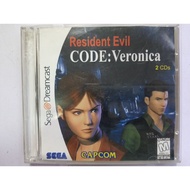 SEGA DREAMCAST GAME RESIDENT EVIL CODE:VERONICA