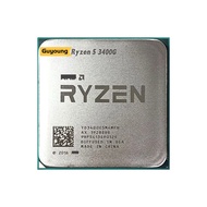 Ryzen 5 3400G R5 3400G 3.7 GHz Used Quad-Core Eight-Thread 65W CPU Processor YD3400C5M4MFH Socket AM