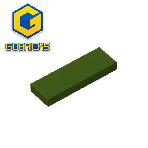 Gobricks GDS-562 Tile 1 x 3 compatible with lego 63864 pieces of children's DIY Building Blocks Tech