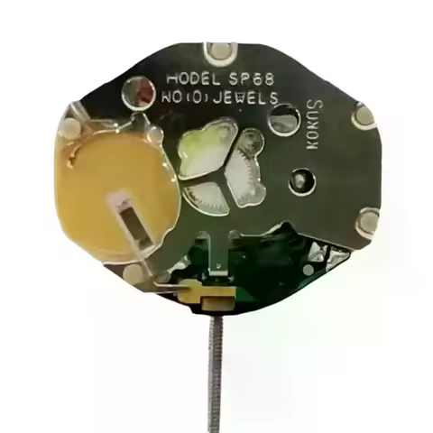 1/3Pcs Sweep Second /Continuous Second Movement SP68 Movement 3-Hand No-Date Quartz Movement Watch P