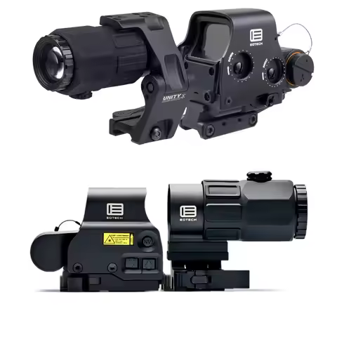 EOTECH 558 Holographic Collimator Red Dot Sight Riflescopes G43/G33 3X G45 5X Magnifier UNITY FTC 2.