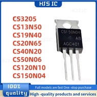 2PCS 100% NEW high-quality CS3205 CS13N50 CS19N40 CS20N65 CS40N20 CS50N06 CS120N10 CS150N04 TO-220 M