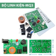 DIY MQ3 Self-Assembled Components Set Alcohol Concentration Voltage 5-7VDC Size 3.6x6cm