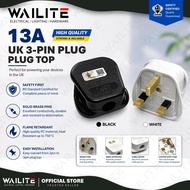 [ ✅𝗦𝗜𝗥𝗜𝗠 𝗔𝗣𝗣𝗥𝗢𝗩𝗘𝗗 ] 13AMP PLUG TOP / KEPALA PLUG ( BLACK / WHITE )