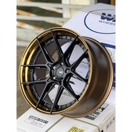 (MADE IN THAILAND)W2 W2C 20inch 20X8.5/10 5H112/114.3 ET30/40 NEW SPORT RIM Flow-forming (READY STOC